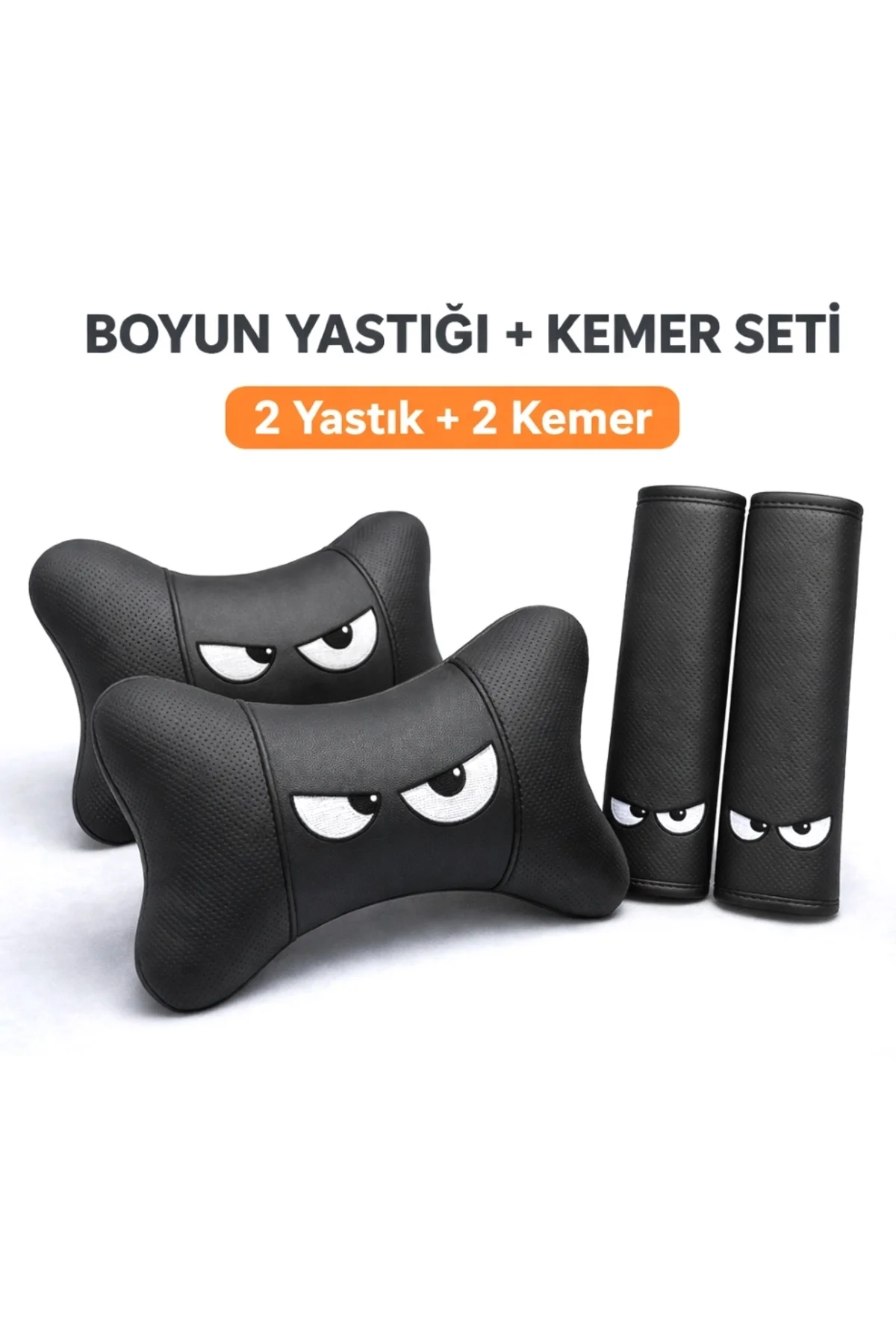 Agresif Oto Yastık Ve Kemer Seti Ekstra Yumuşak 2 Yastık 2 kemer Agresif Oto Yastık Ve Kemer Seti Ekstra Yumuşak 2 Yastık 2 kemer - Görsel 2