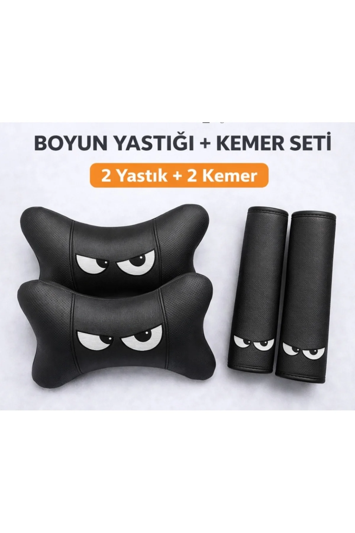 Agresif Oto Yastık Ve Kemer Seti Ekstra Yumuşak 2 Yastık 2 kemer Agresif Oto Yastık Ve Kemer Seti Ekstra Yumuşak 2 Yastık 2 kemer - Görsel 5