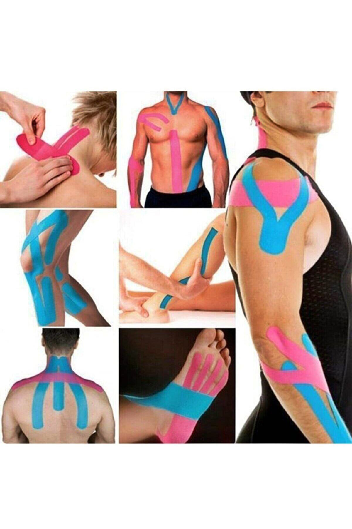Ağrı Bandı Kinesiotape Bantlama Sporcu Bandı Sakatlık Bandı Kines