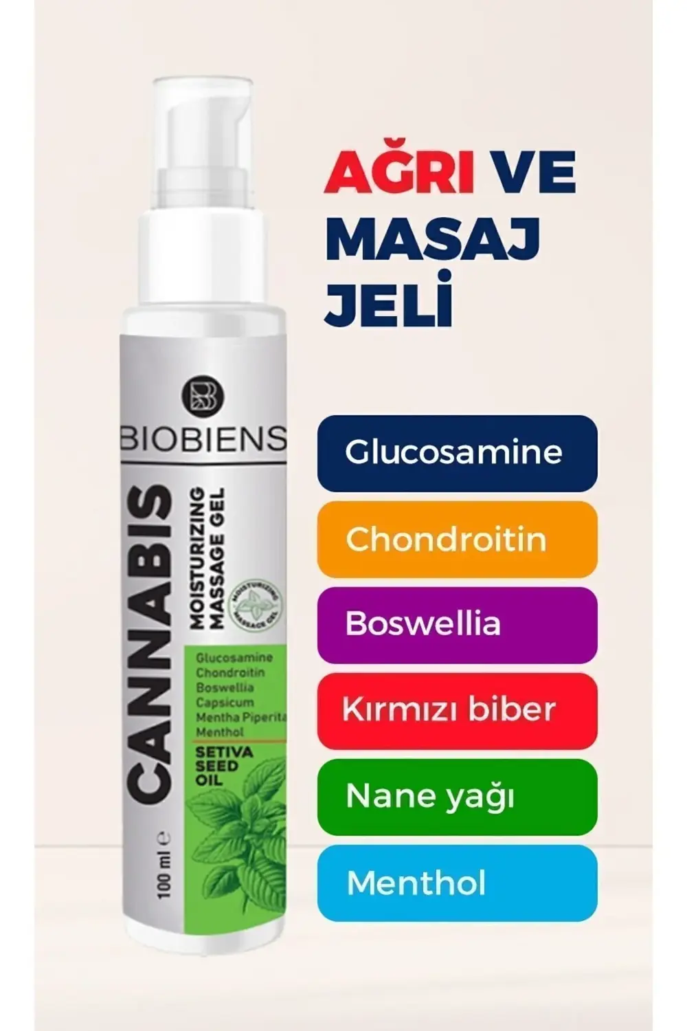 Ağrı ve Masaj Jeli 100 ml