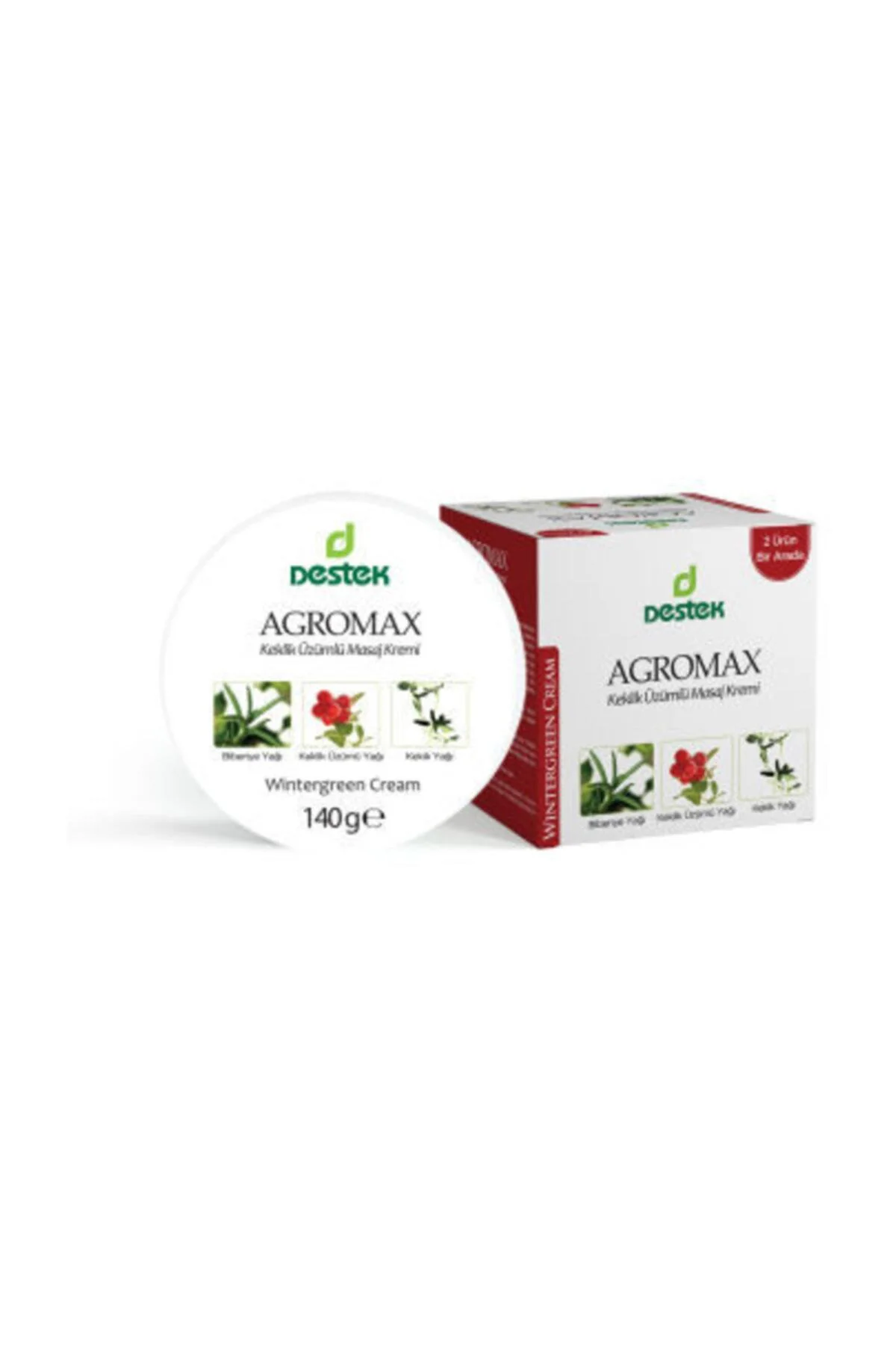 Agromax Keklik Üzümlü Masaj Kremi 140 gr
