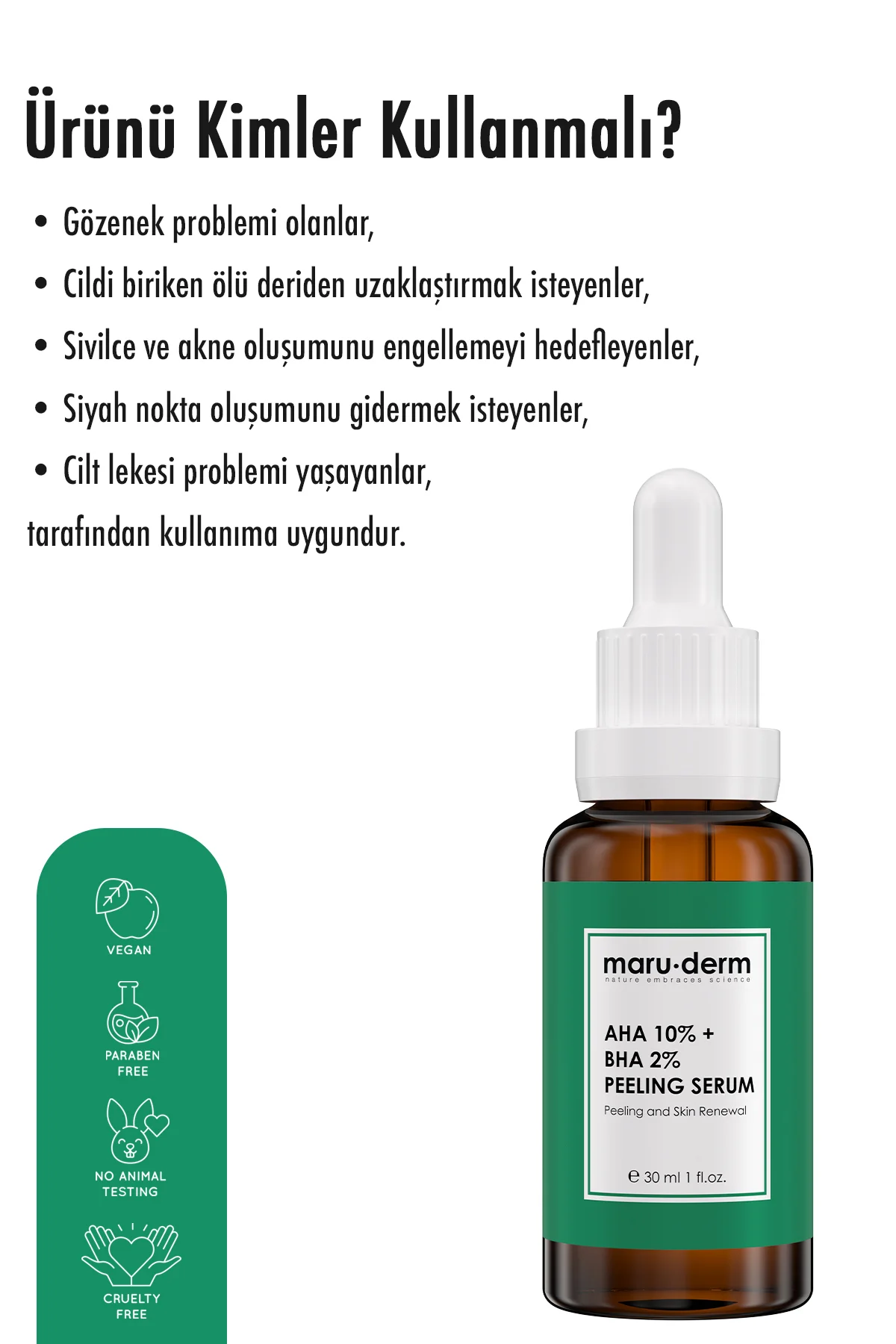 Aha %10 + Bha %2 Leke Karşıtı & Cilt Tonu Eşitleyici Peeling Mask