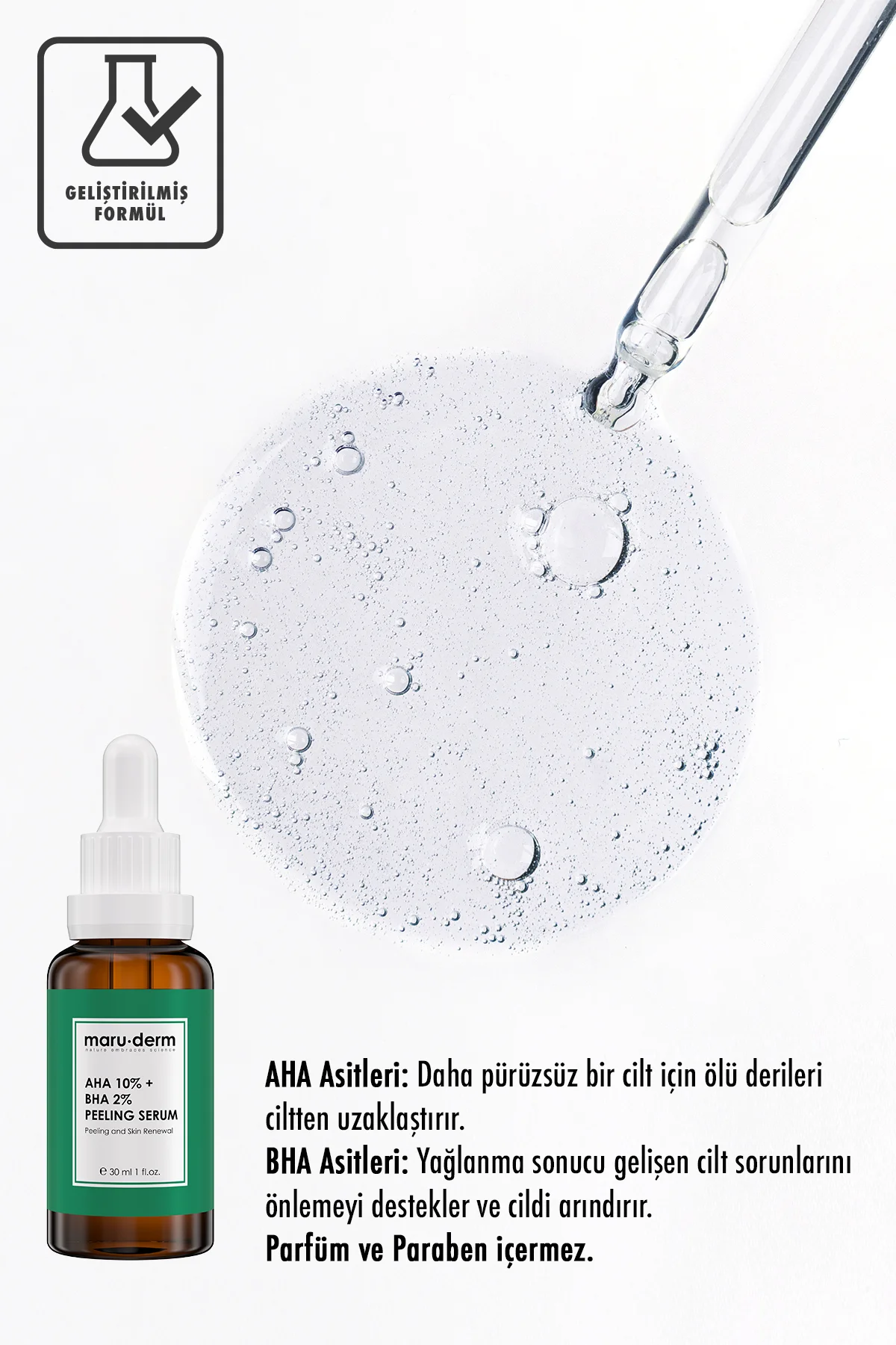 Aha %10 + Bha %2 Leke Karşıtı & Cilt Tonu Eşitleyici Peeling Mask