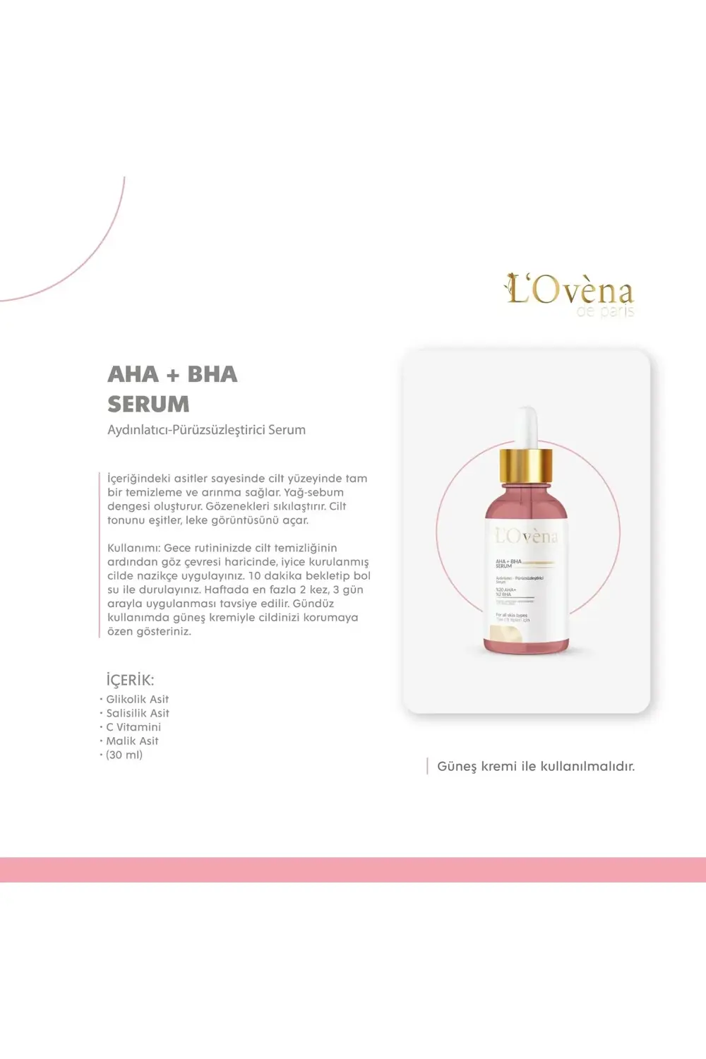 - Aha - Bha Serum - 30 ml