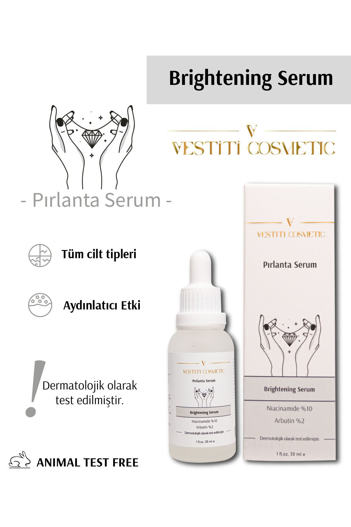 Aha Bha Serum Hyaluronic Acid Brightening Serum
