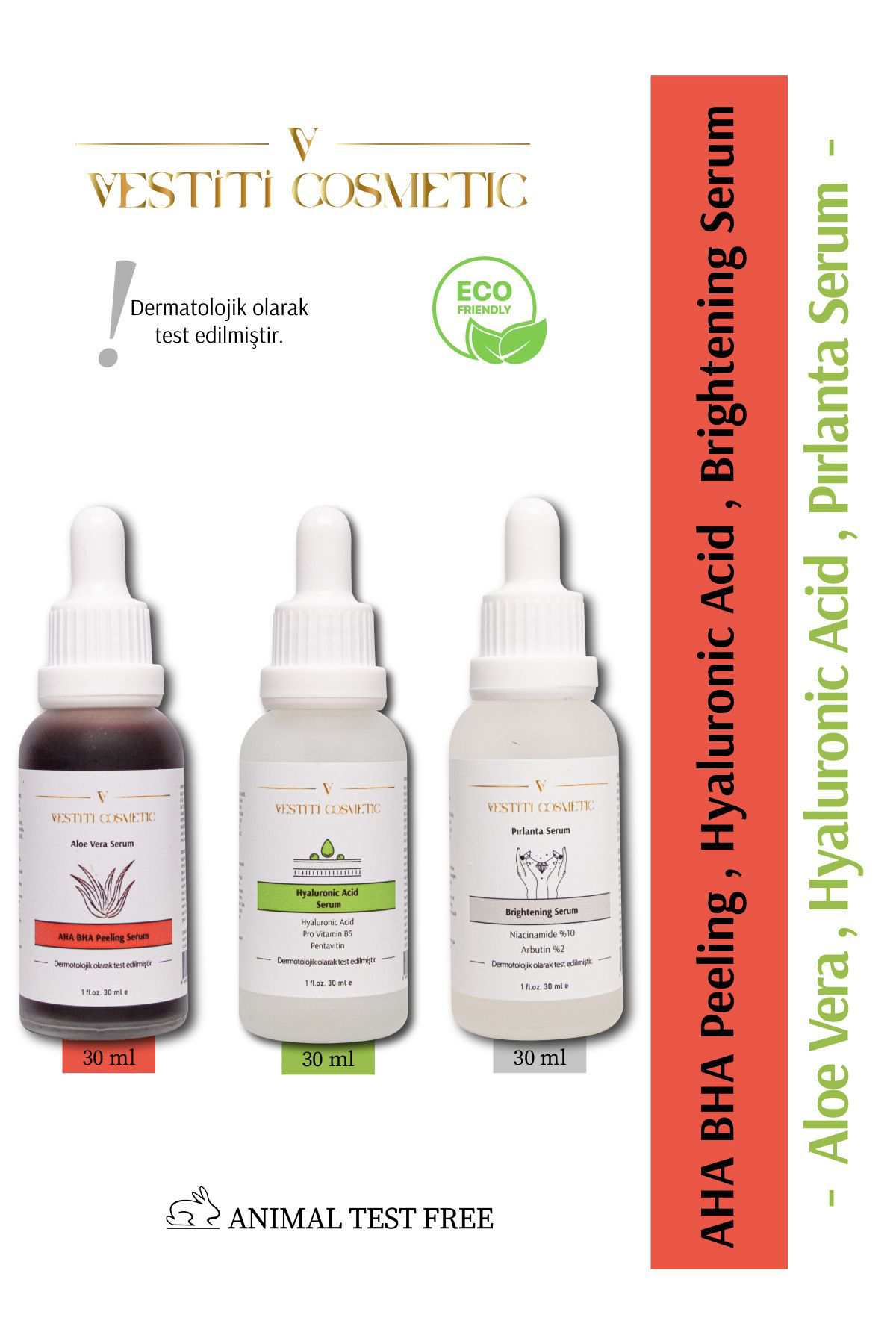 Aha Bha Serum Hyaluronic Acid Brightening Serum