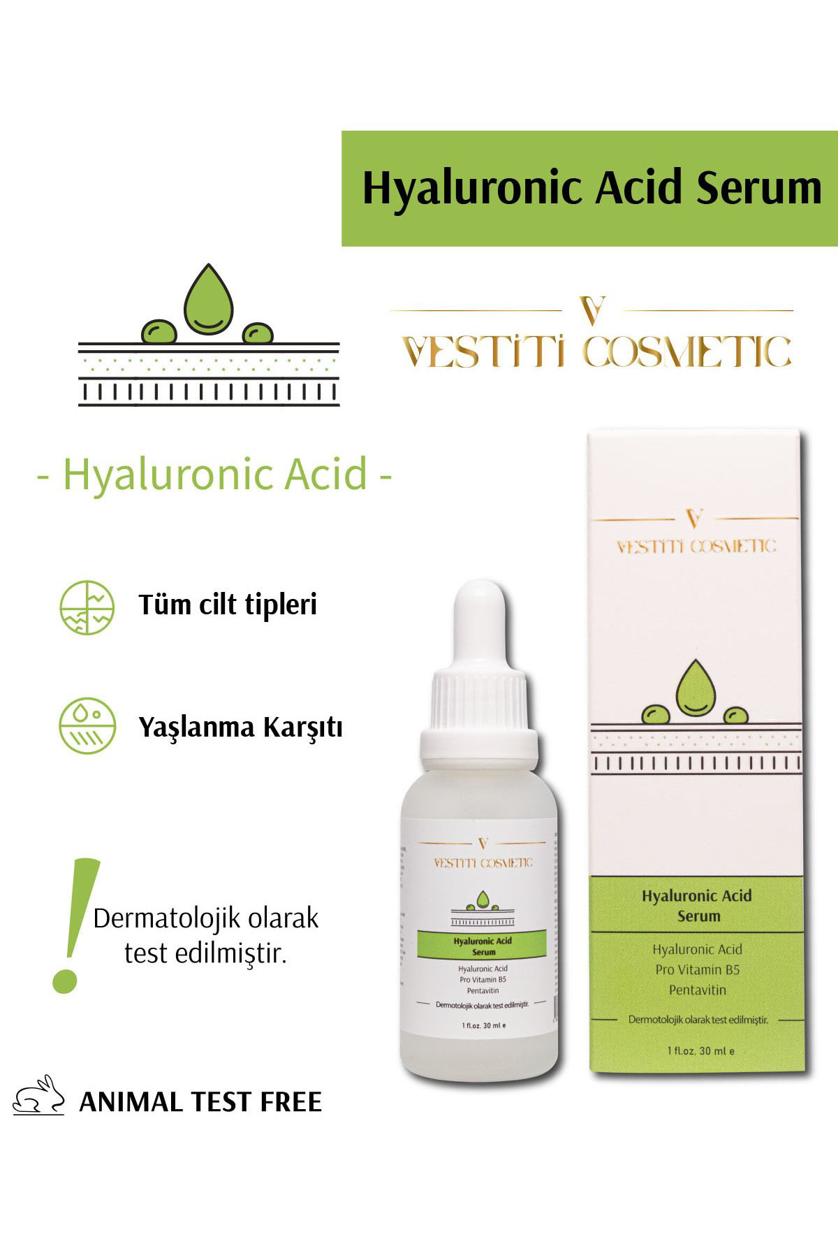 Aha Bha Serum Hyaluronic Acid Brightening Serum