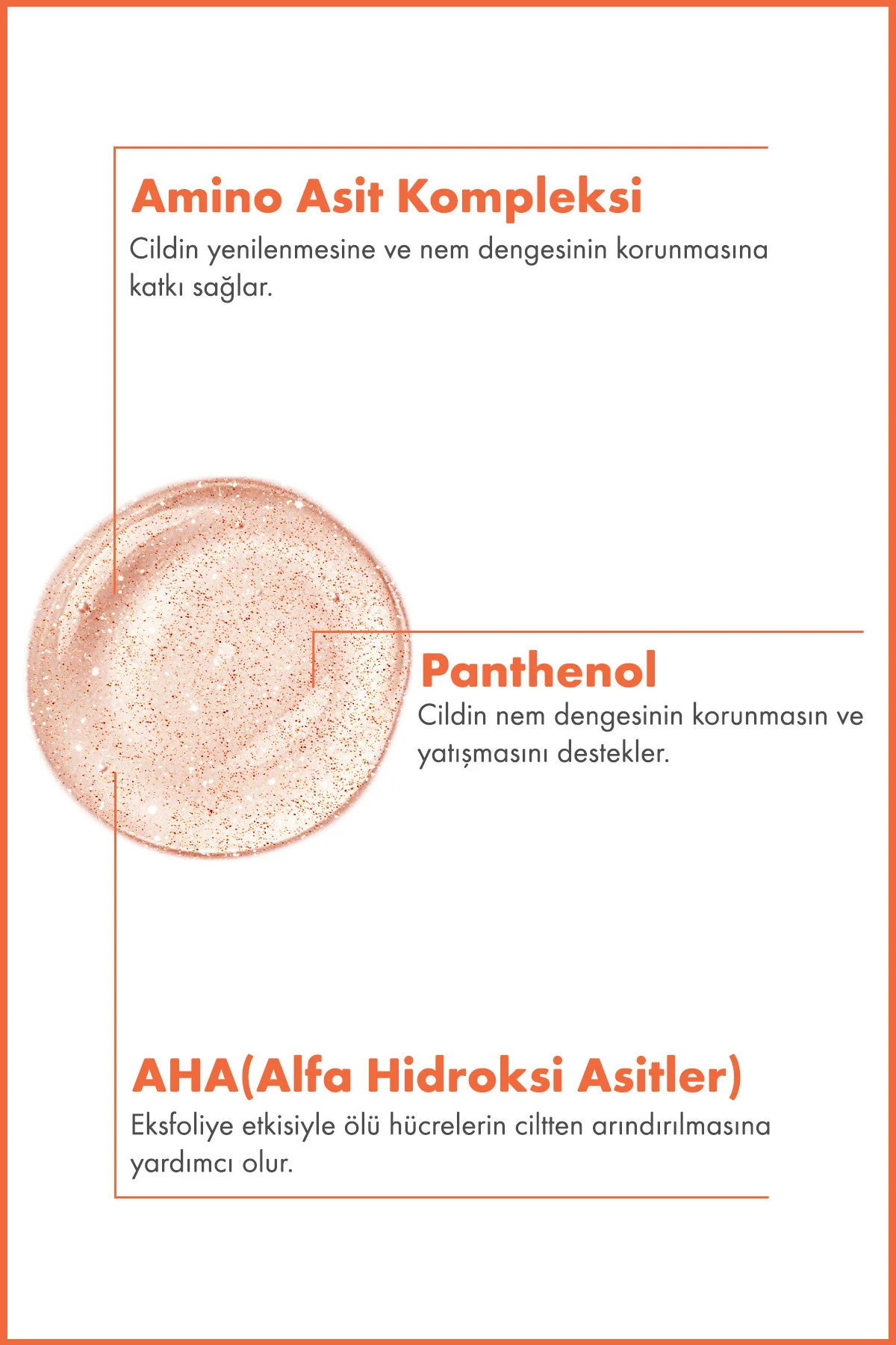 AHA Duş Jeli 400 ML – Yenileyici & Pürüzsüzleştirici Asitli Vücut Temizleyici | Peeling Etkili AHA Duş Jeli 400 ML – Yenileyici & Pürüzsüzleştirici Asitli Vücut Temizleyici | Peeling Etkili - Görsel 2