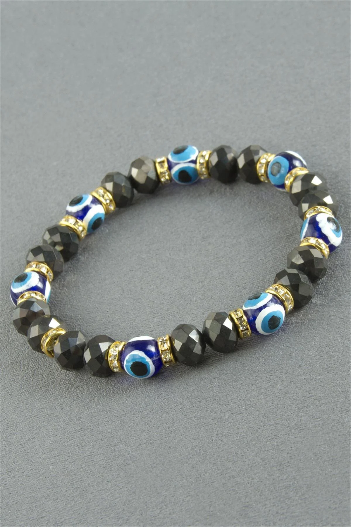 AhEs Shopping Nazar Taşlı Kristal Bileklik