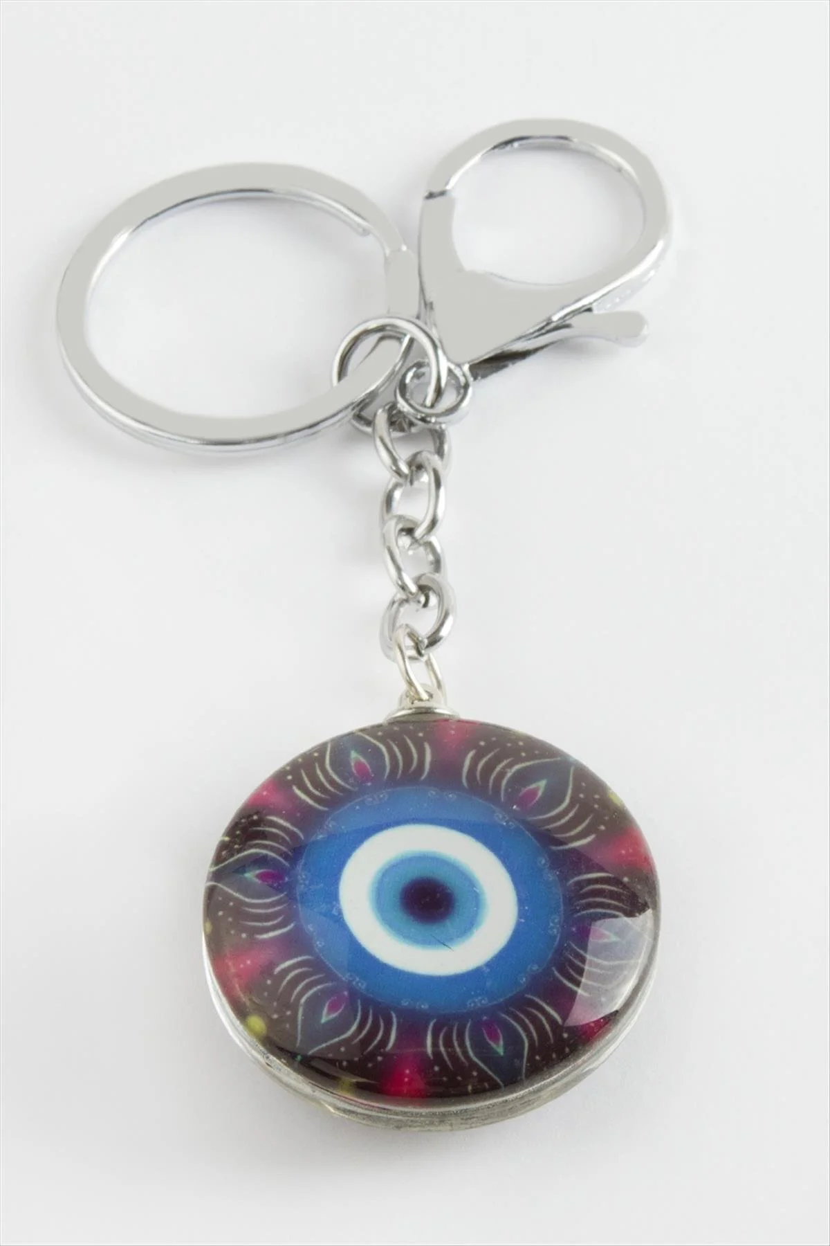 AhEs Shopping Nazar Cam Anahtarlık