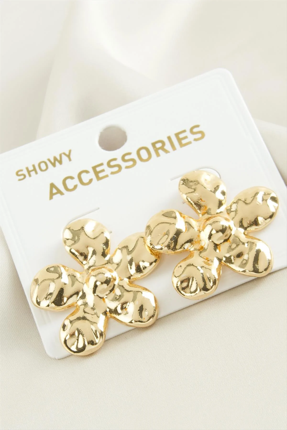 AhEs Shopping Papatya Metal Küpe