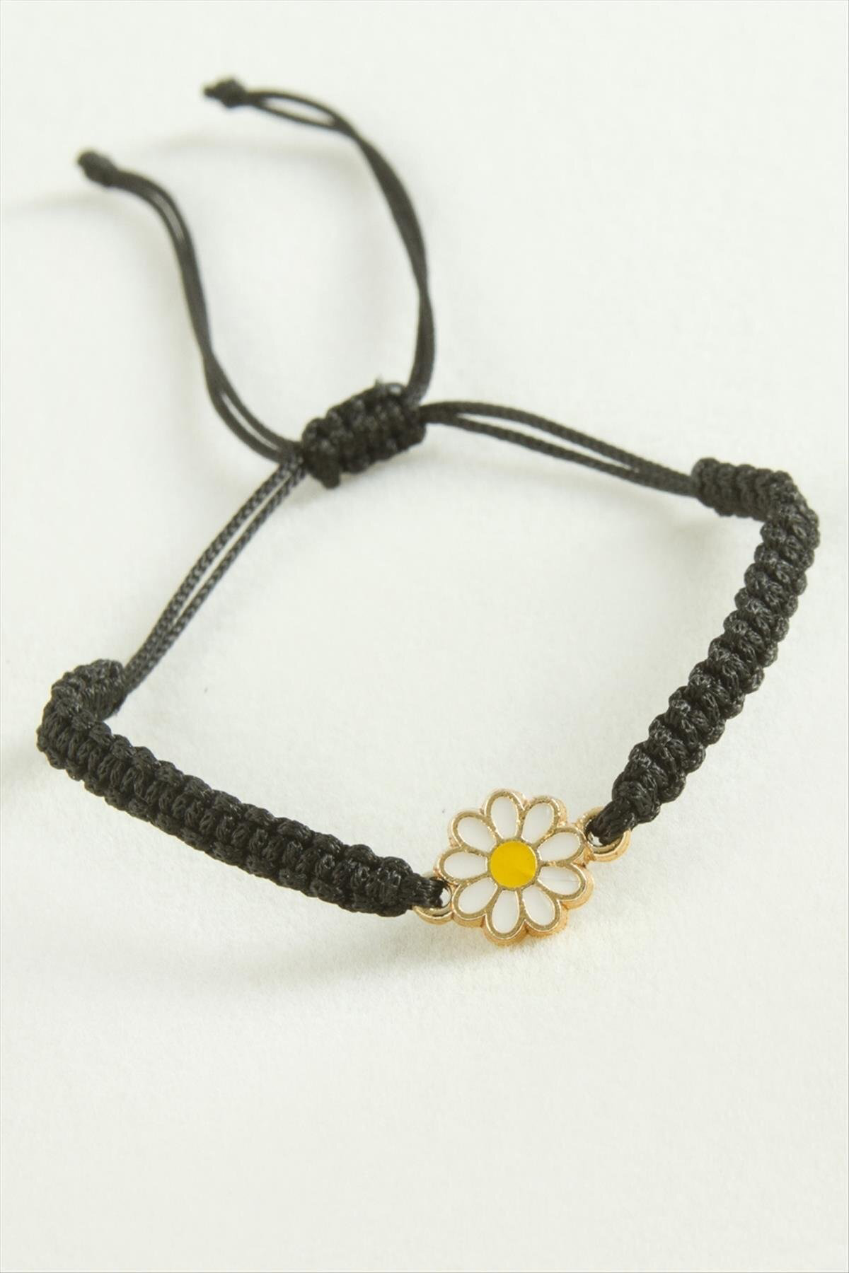 AhEs Shopping Papatya Makrome İp Bileklik