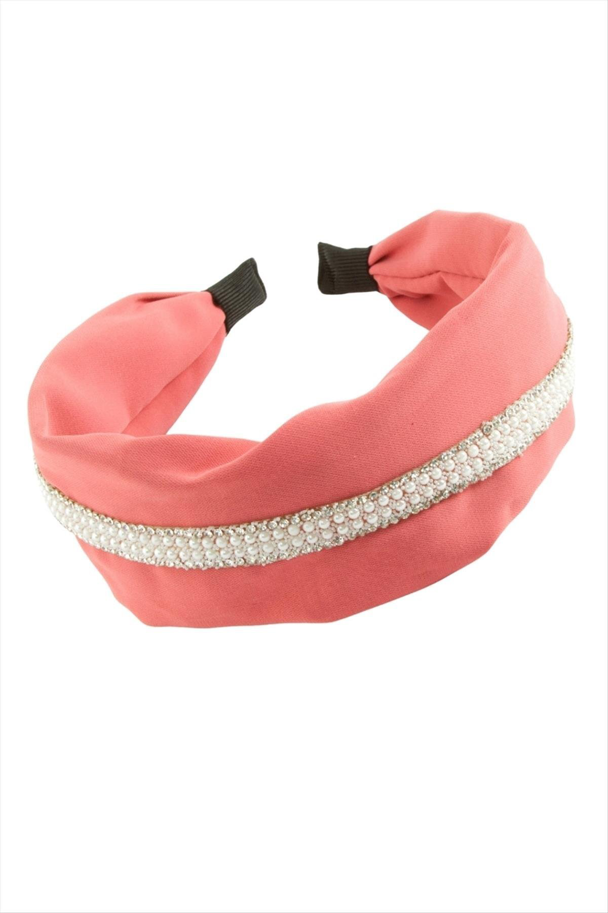 AhEs Shopping Taşlı İnci Taç