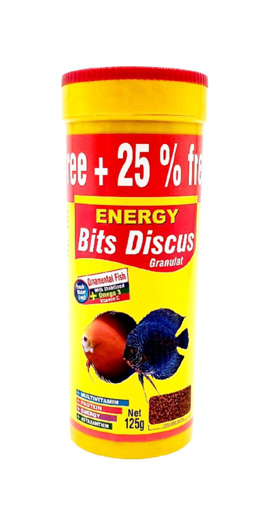 Ahm  Bits Discus Granulat Balik Yemi 300 Ml 125 Gr