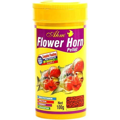 Ahm Flower Horn Pellet Balık Yemi 250 Ml Ahm Flower Horn Pellet Balık Yemi 250 Ml