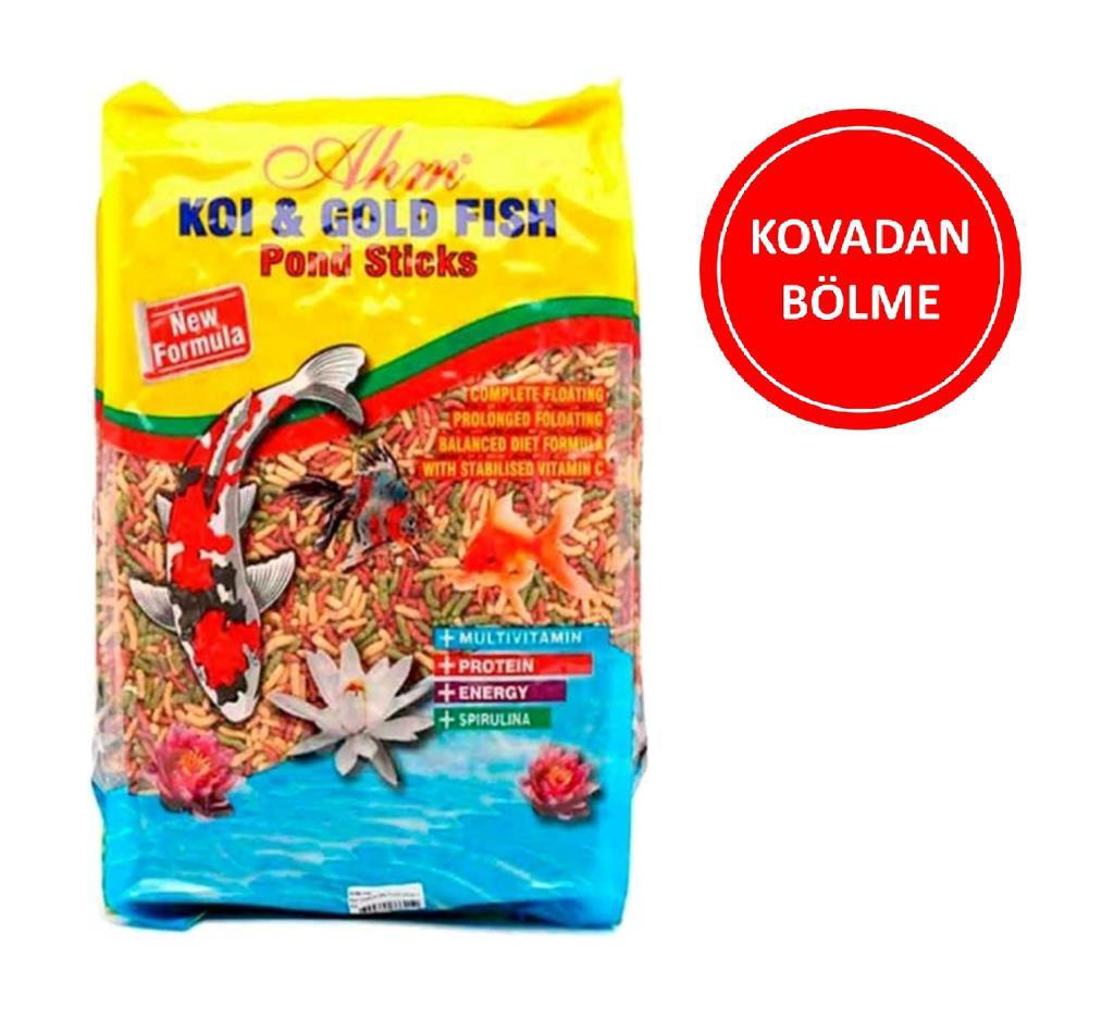 Ahm Koi Goldfish Mix Pond Sticks Balık Yemi (KOVADAN BÖLME) 50 Gr Ahm Koi Goldfish Mix Pond Sticks Balık Yemi (KOVADAN BÖLME) 50 Gr