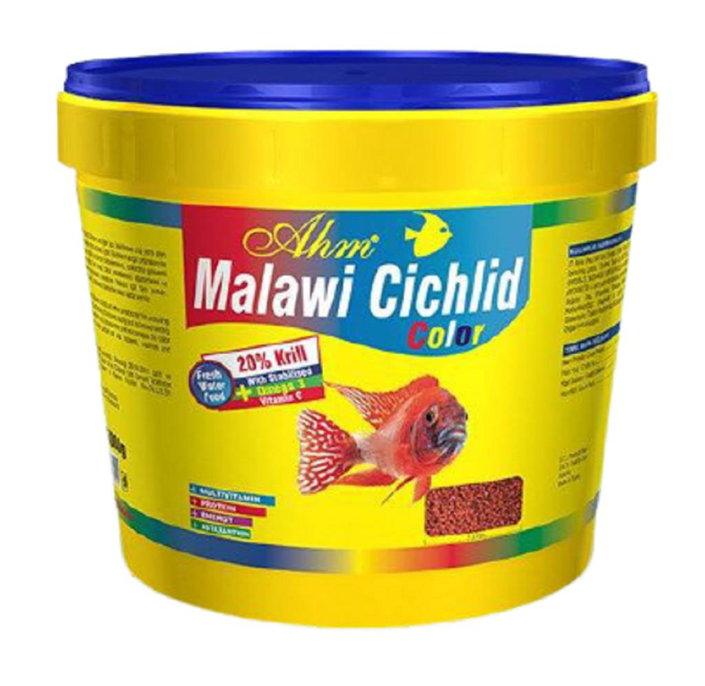 Ahm Malawi Cichlid Granulat Colour Balık Yemi 3 Kg Kova Ahm Malawi Cichlid Granulat Colour Balık Yemi 3 Kg Kova