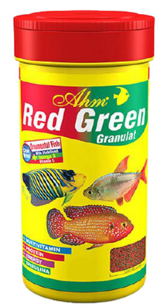 Ahm Red Green Granulant Balık Yemi 250 ml