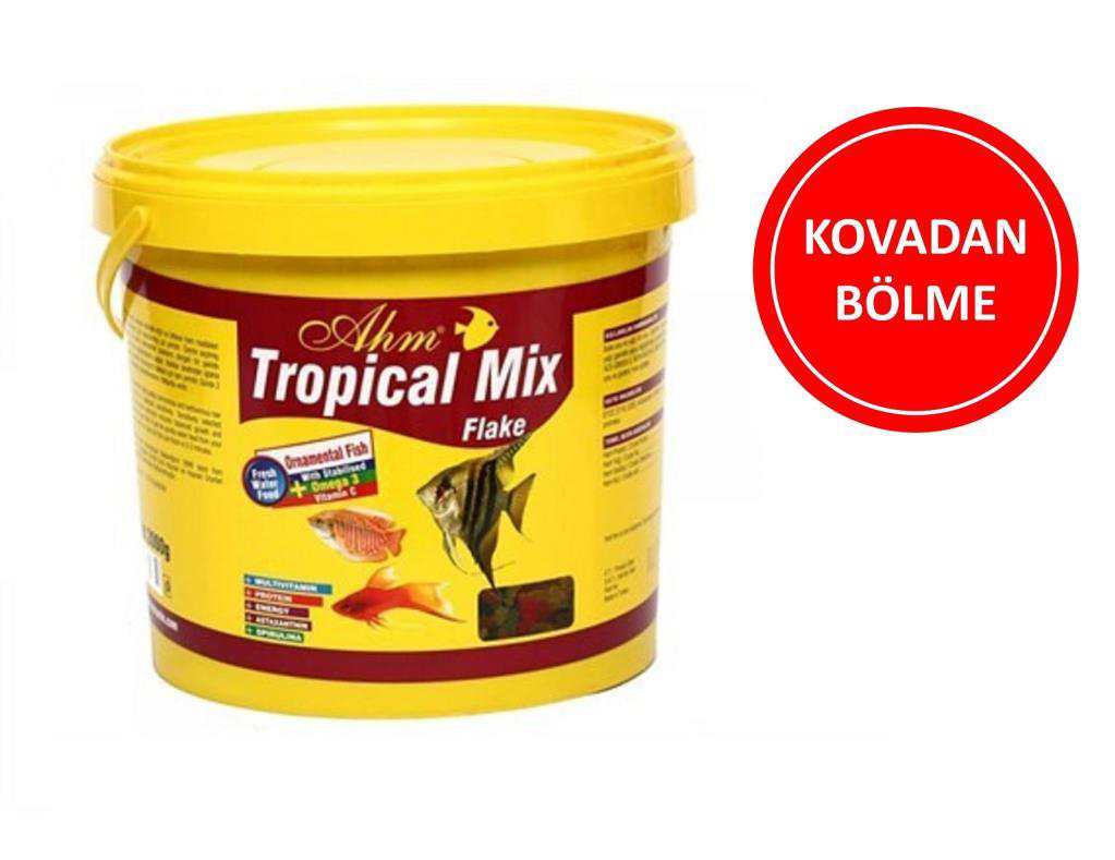 Ahm Tropical Mix Flake Balık Yemi ( KOVADAN BÖLME ) 50 Gr Ahm Tropical Mix Flake Balık Yemi ( KOVADAN BÖLME ) 50 Gr