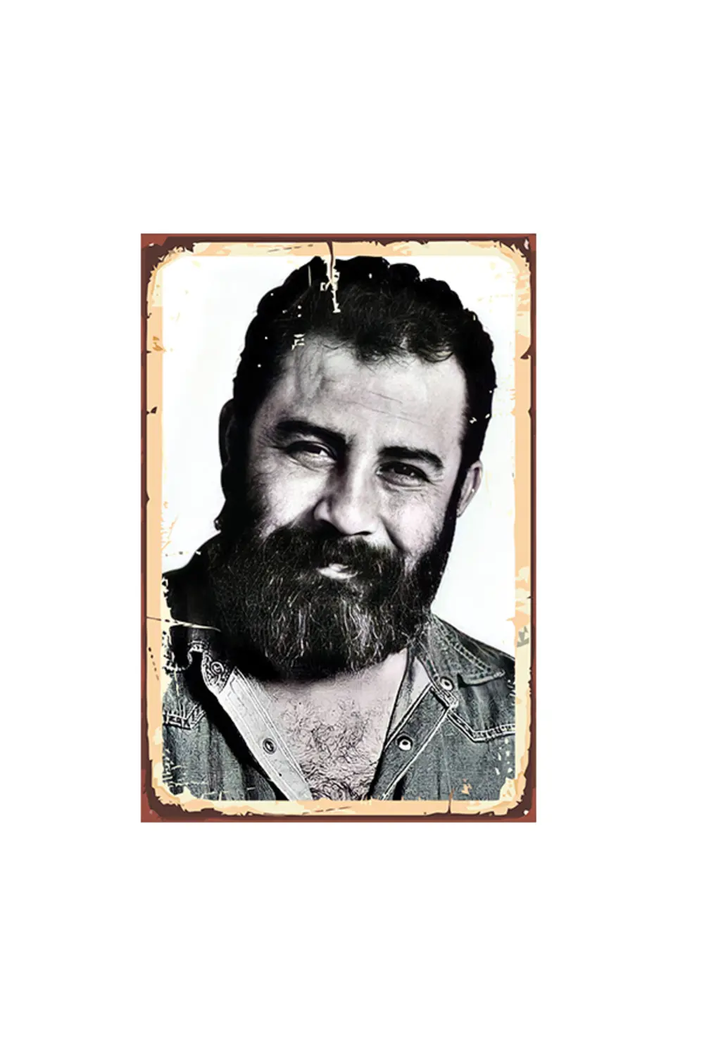 Ahmet Kaya Tasarımlı 20*30 Cm Ahşap Tablo