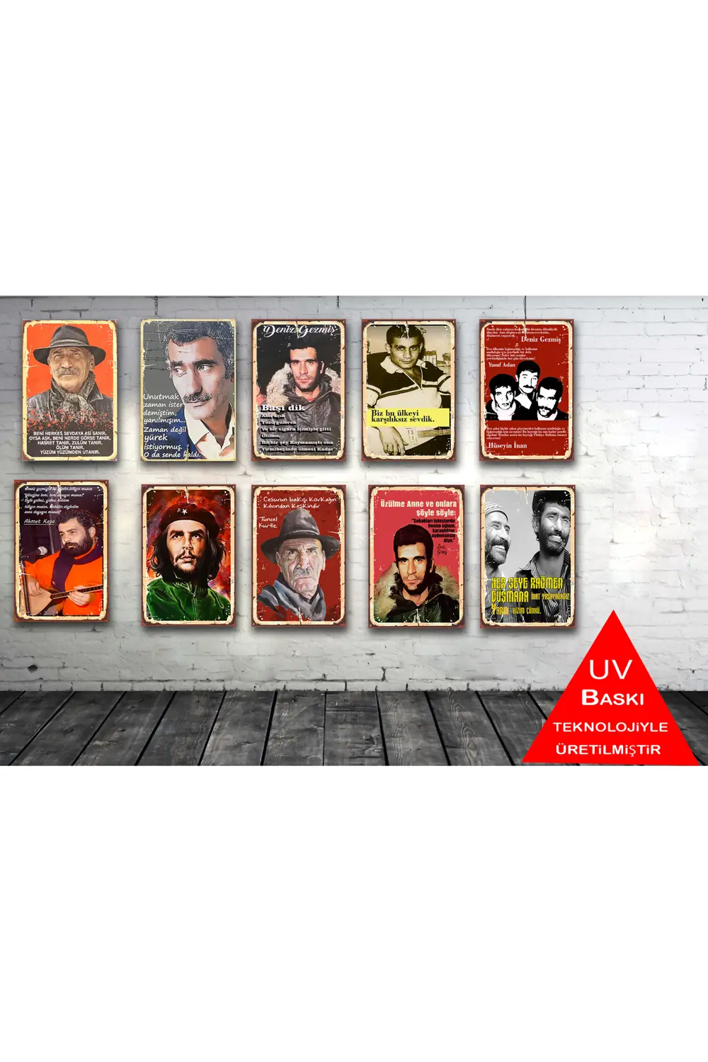 Ahmet Kaya Yılmaz Güney Deniz Gezmiş Che Guevara Tuncel Kurtiz 10