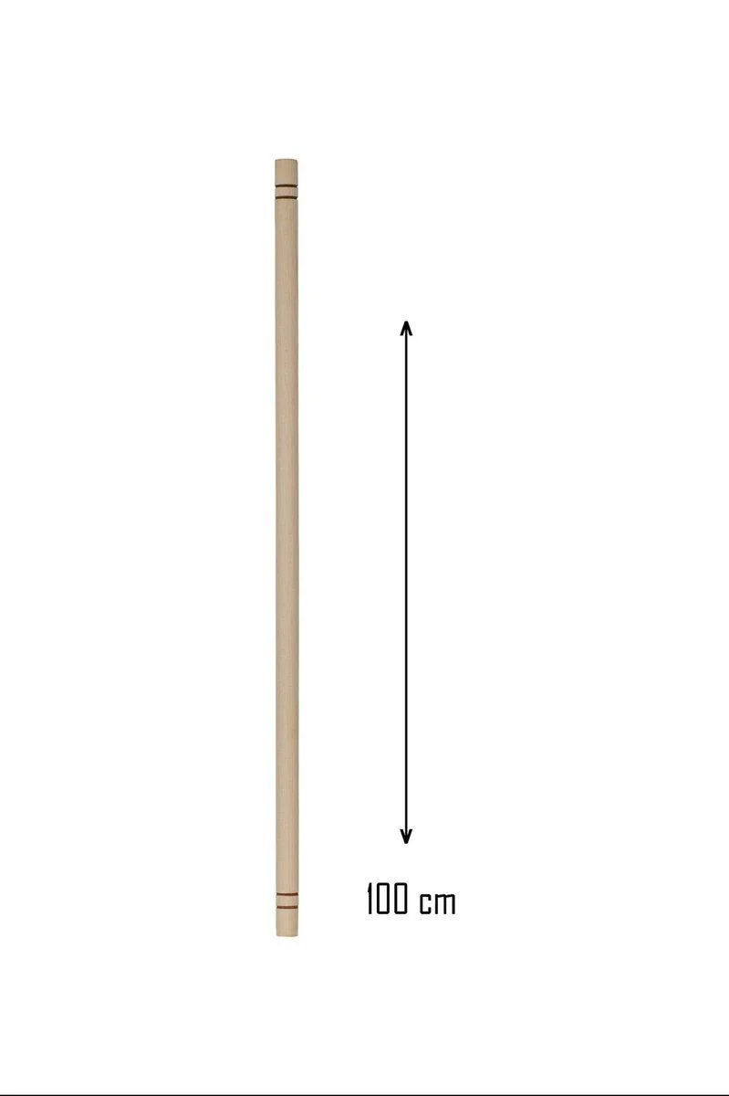 Ahşap 100 cm Oklava - Profesyonel Hamur Açma Şekillendirme Ahşap 100 cm Oklava - Profesyonel Hamur Açma Şekillendirme