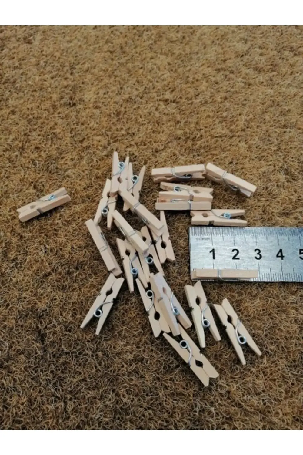 Ahşap 100'lü Minik Mandal