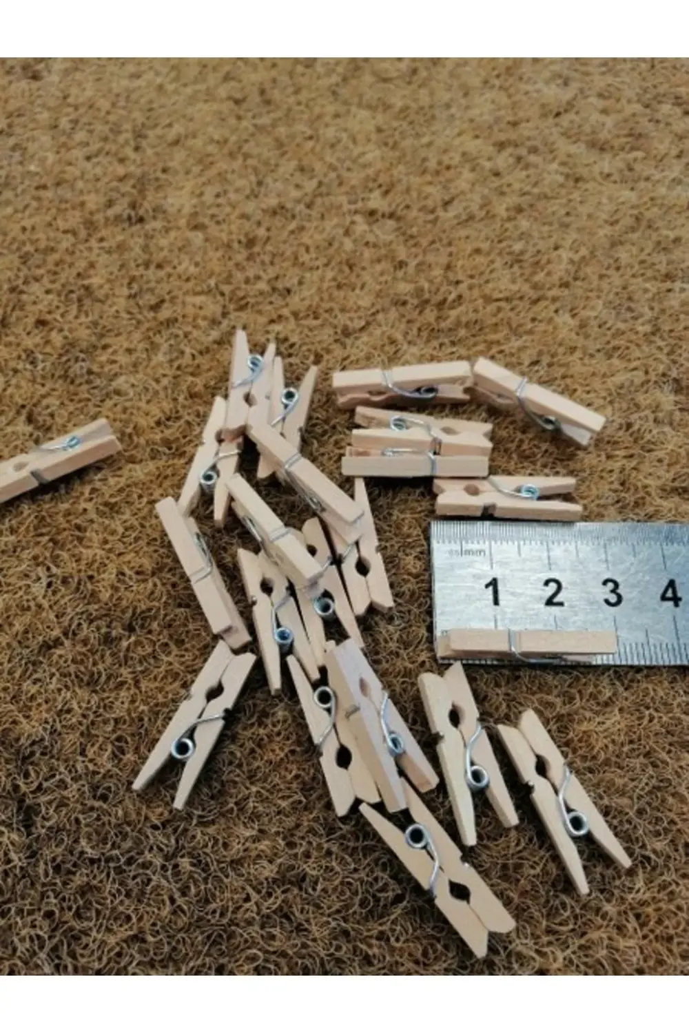 Ahşap 100'lü Minik Mandal