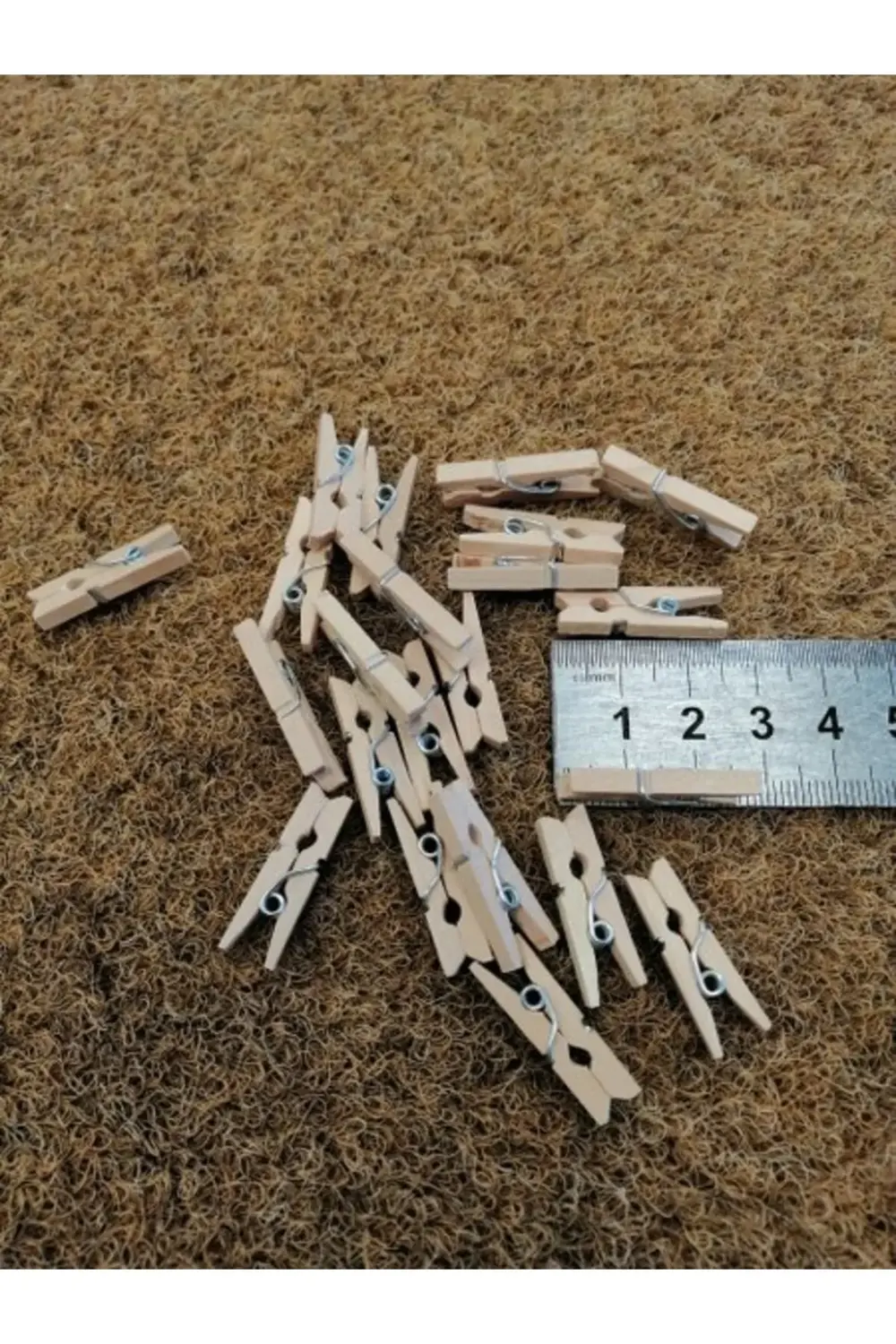 Ahşap 100'lü Minik Mandal