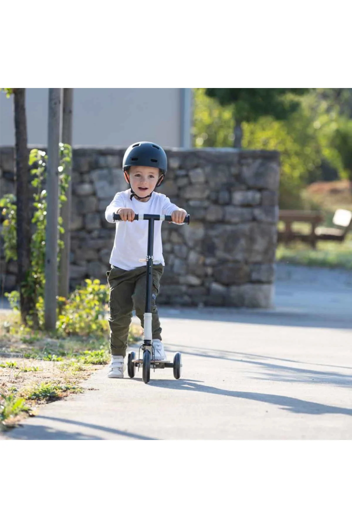 Ahşap 3W Katlanabilir Scooter 7600750908