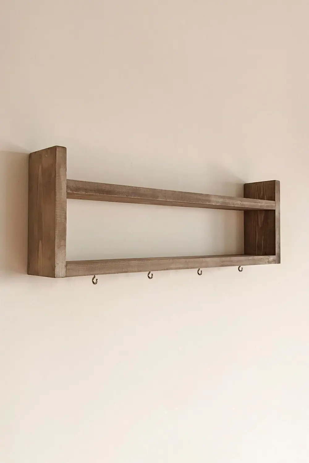 Ahşap Ahşap Mutfak Rafı Bardak Askılık Raf Klasik Garantisiz 10 c