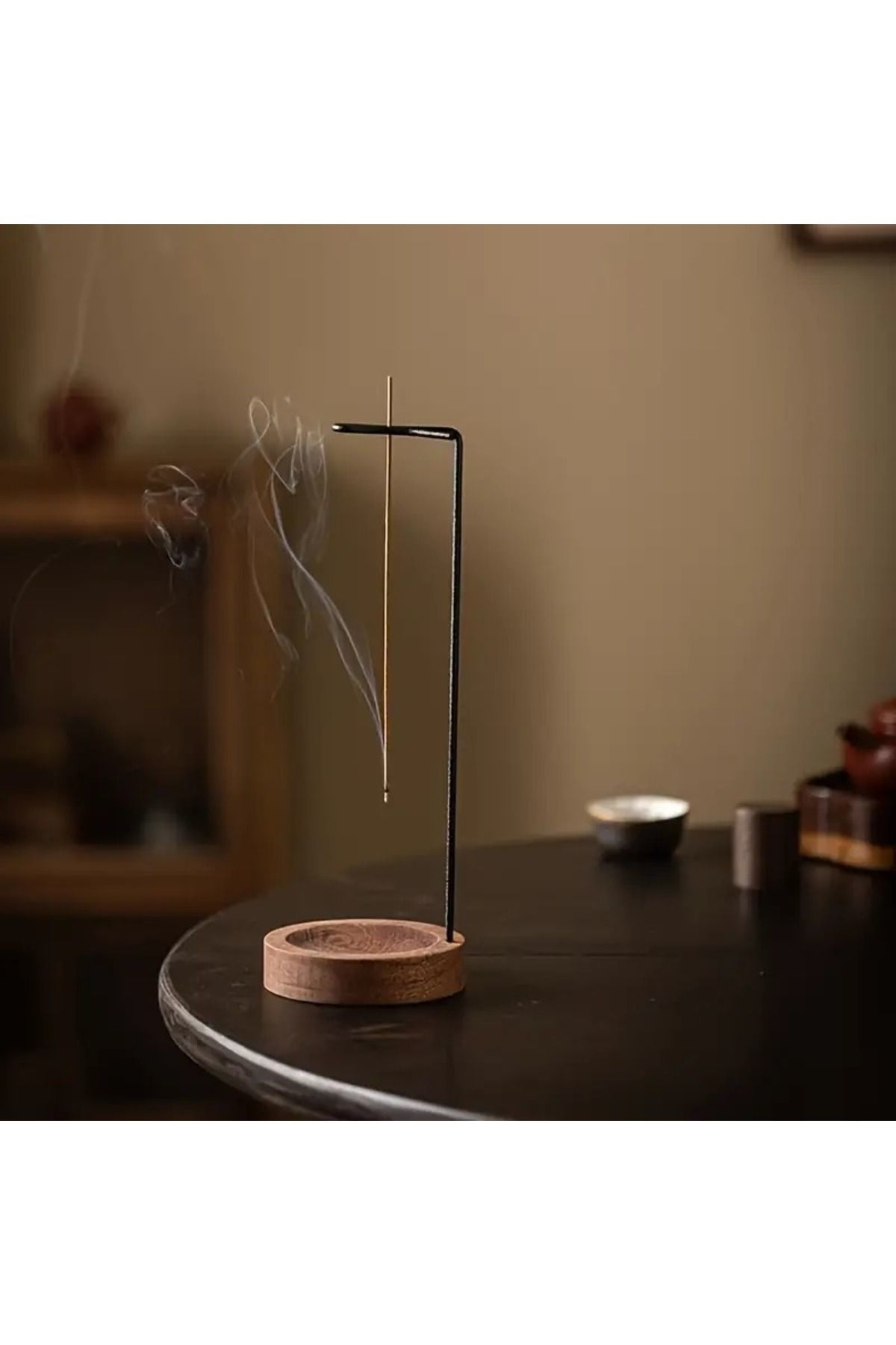 Ahşap Aromaterapi Stand Tütsülük & Tütsü Tutucu