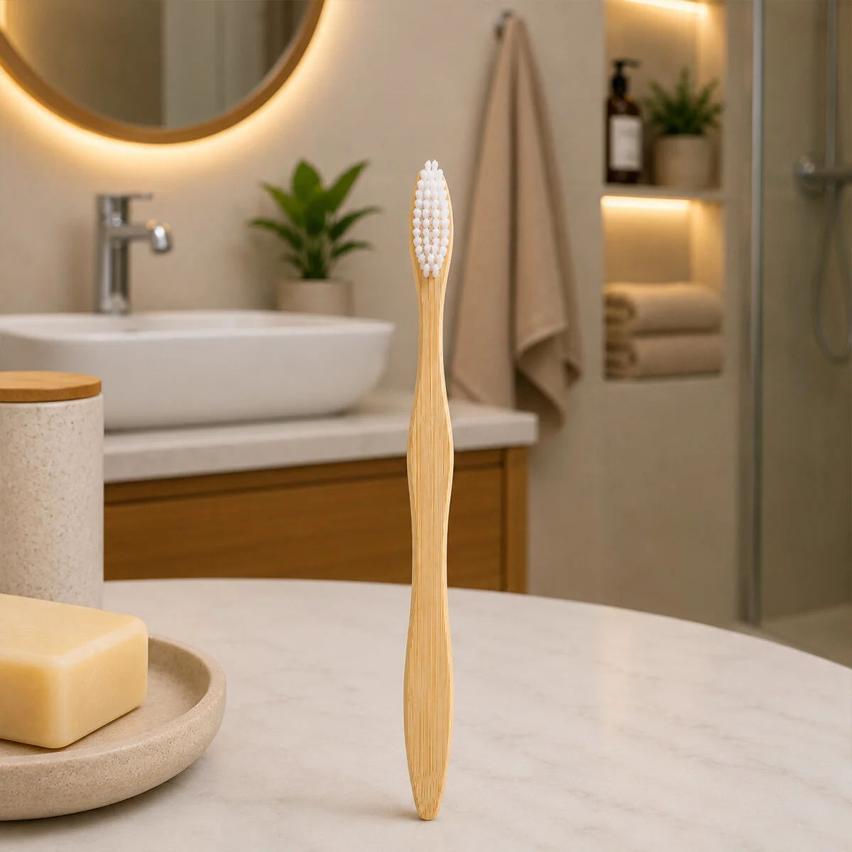 Ahşap - Bambu Naturel - Klasik Diş Fırçası Fiyatı, Yorumları ve Özellikleri