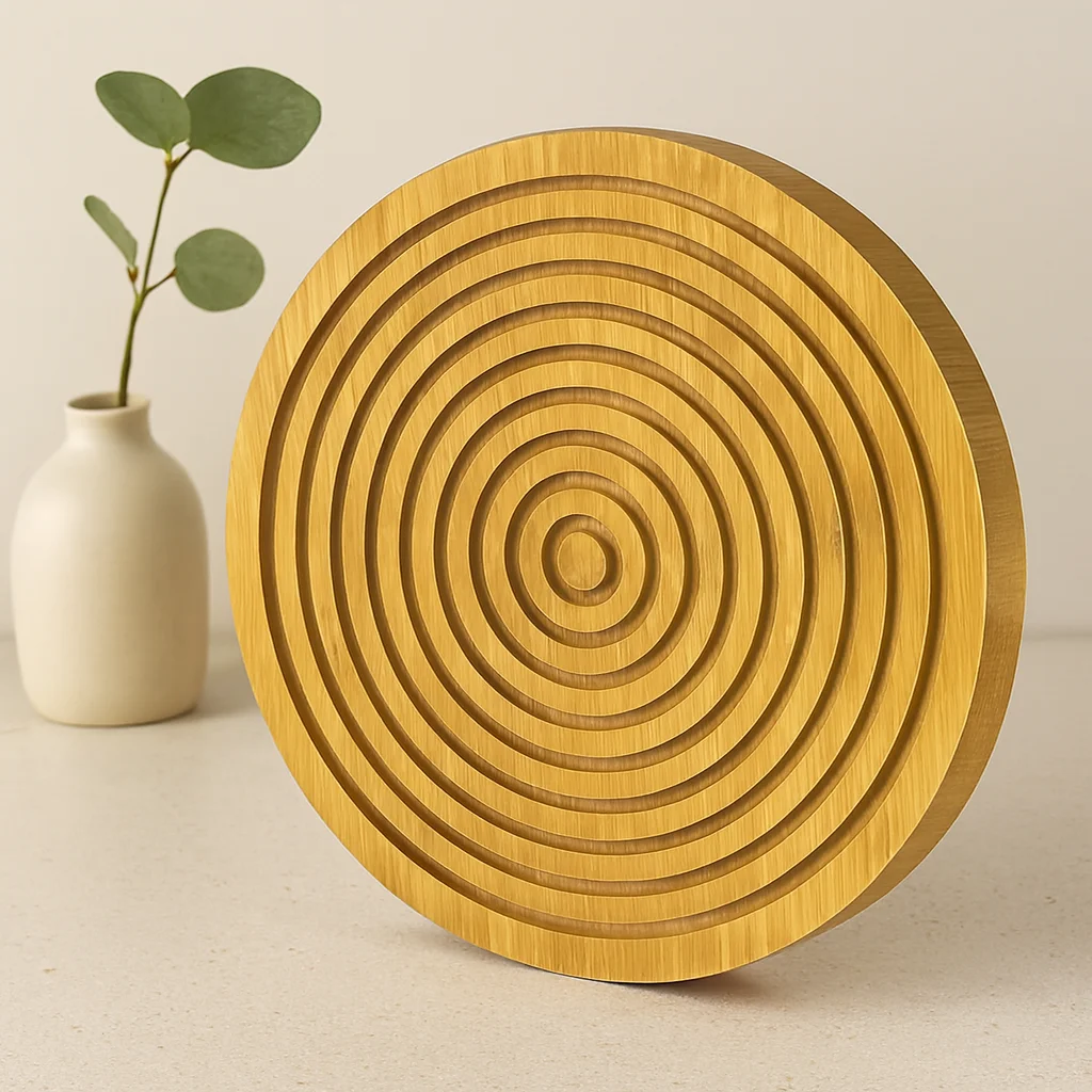 Ahşap Bambu Sunum Tepsisi 28 cm - Çift Taraflı Fiyatı, Yorumları ve Özellikleri