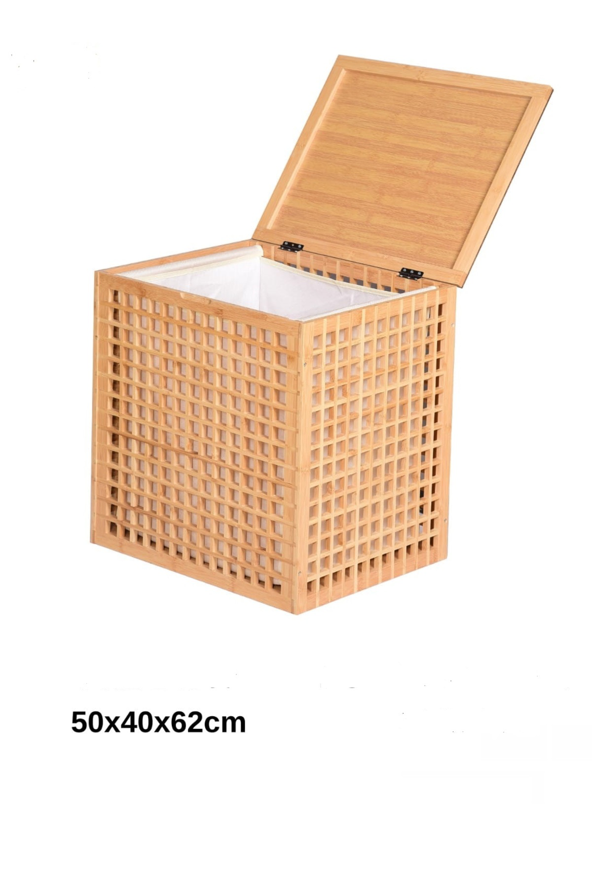 Panali Ahşap Çamaşir Sepeti (Demonte)