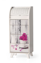 Ahşap Çekmeceli Desenli Mutfak Kiler Dolabı Ekmeklik Ahşap Çekmeceli Desenli Mutfak Kiler Dolabı Ekmeklik