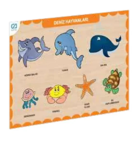 Ahşap Deniz Hayvanları Eğitici Set Fiyatı, Yorumları ve Özellikleri