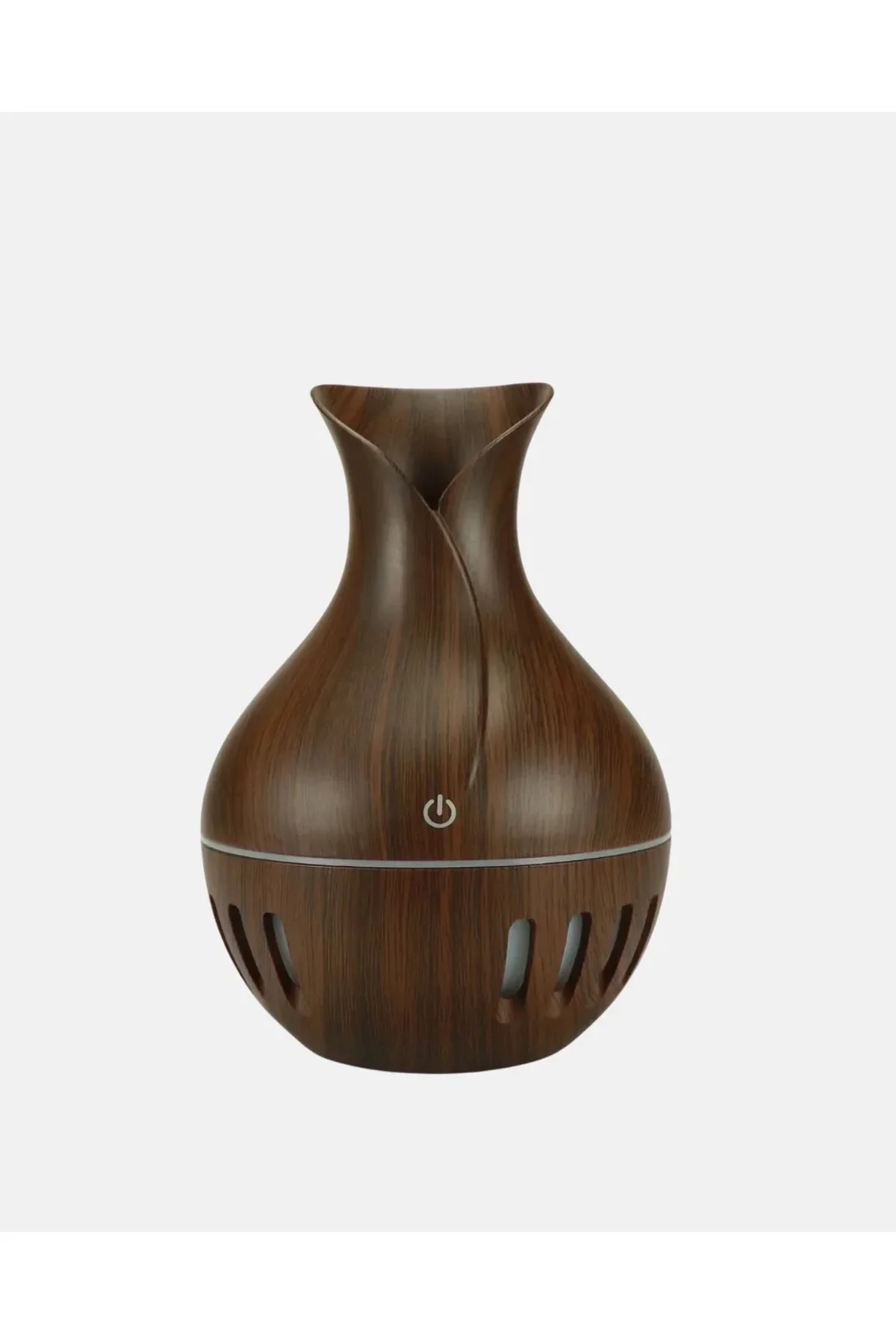 Ahşap Desenli 130 ml Aromaterapi Difüzör Sessiz ve USB Bağlantılı
