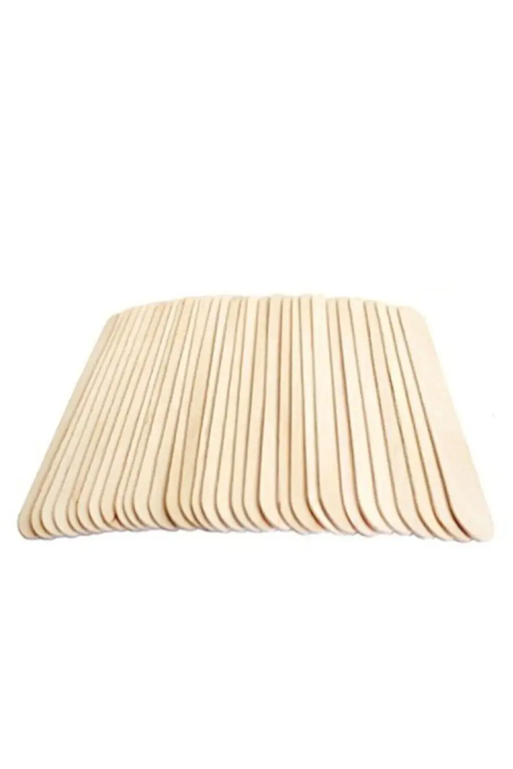 Ahşap Dil Basma Çubuğu Abeslang Naturel 50 Li Paket 150x18 Mm Çx