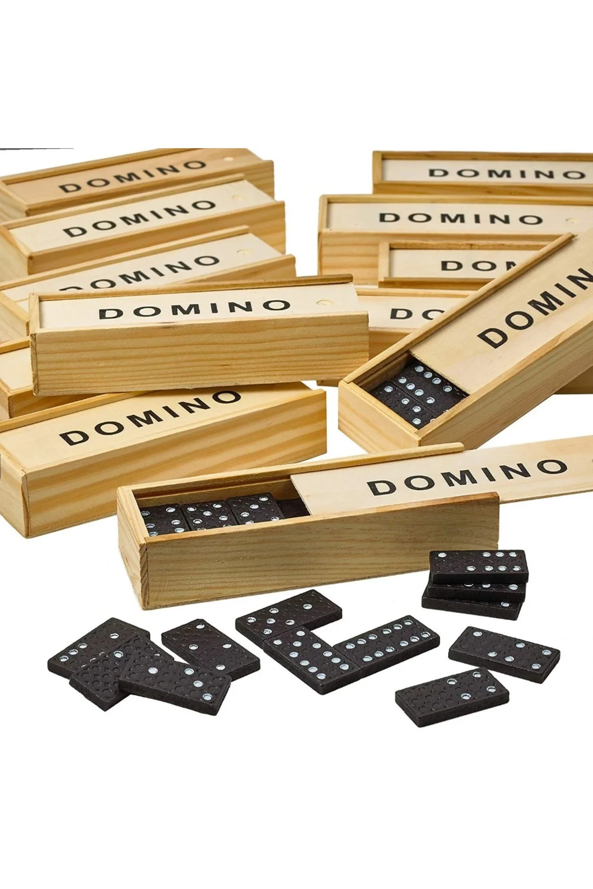 Ahşap Domino Seti - Görsel 3