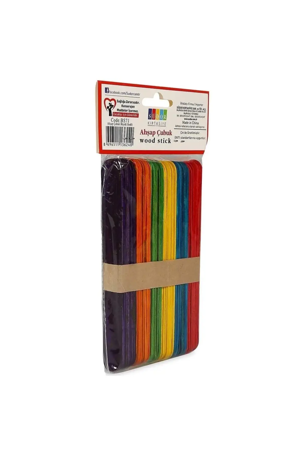 Ahşap Dondurma Sapı Büyük Bs71