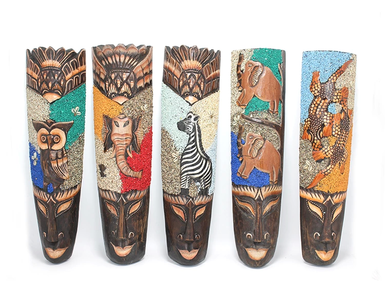 Ahşap Dua Asmalı Kumlu Mask 50 Cm 3galıleo-9