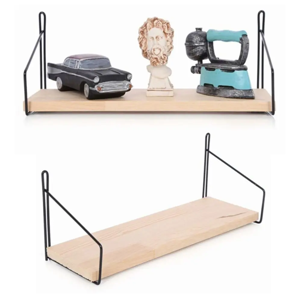 Ahşap Duvar Rafı 40 cm (4741)