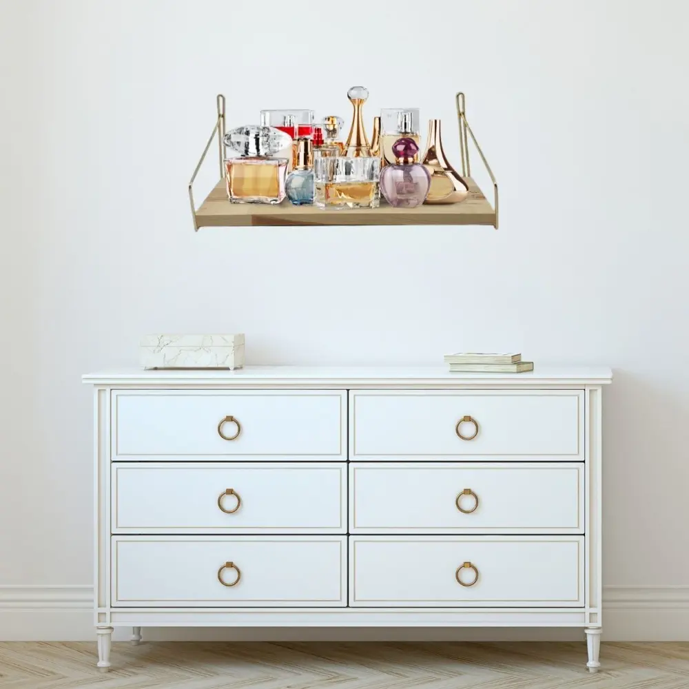 Ahşap Duvar Rafı 40 cm (4741)