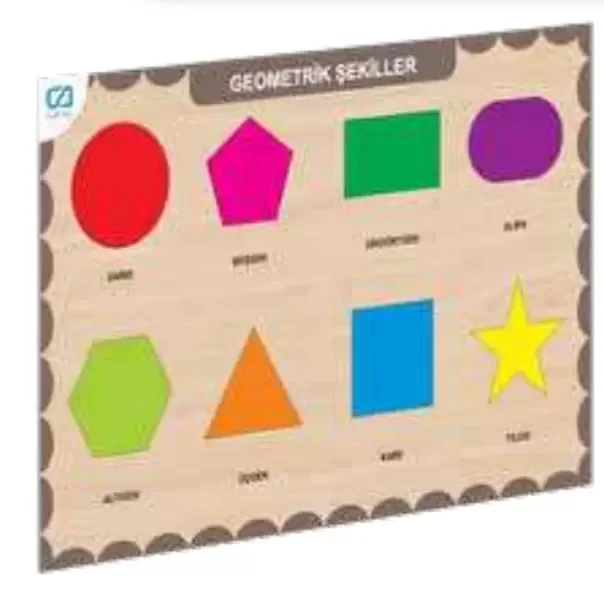 Ahşap Geometrik Şekiller Eğitici Set Fiyatı, Yorumları ve Özellikleri