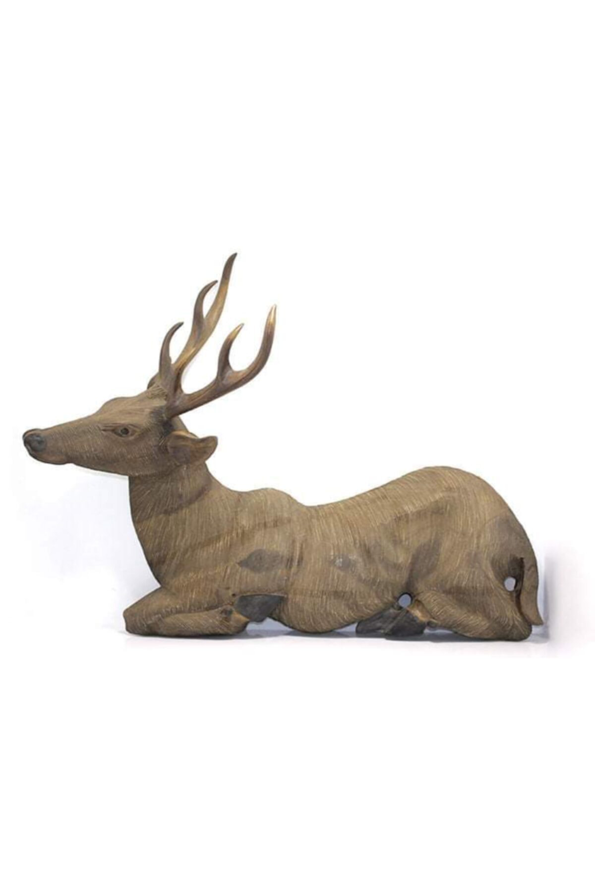 Elif Aksesuar Ahşap Geyik Duvar Dekoru