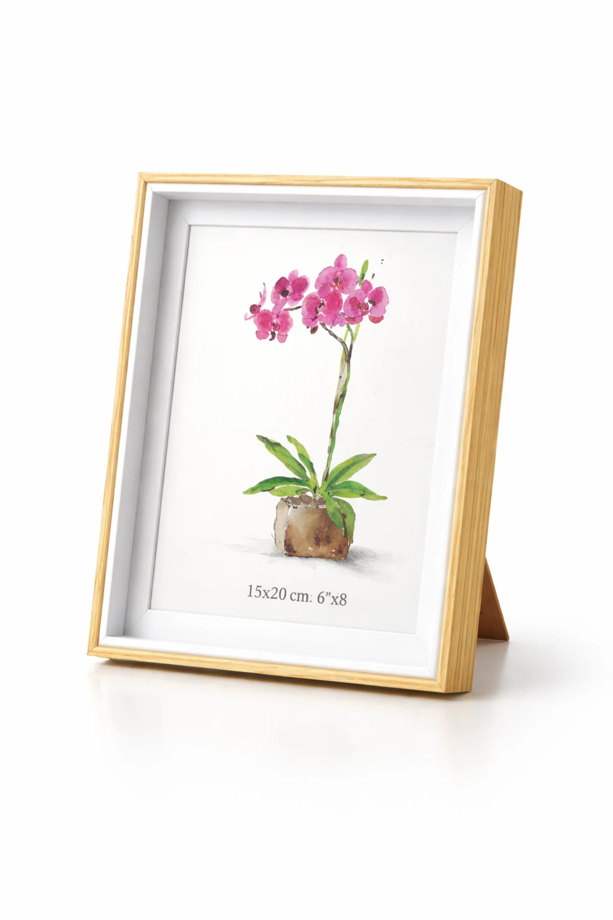 Ahşap Görünümlü Fotoğraf Çerçevesi 15 x 20 cm– Masaüstü Dekoratif