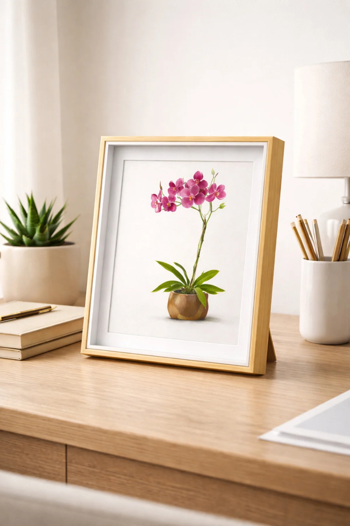 Ahşap Görünümlü Fotoğraf Çerçevesi 15 x 20 cm– Masaüstü Dekoratif