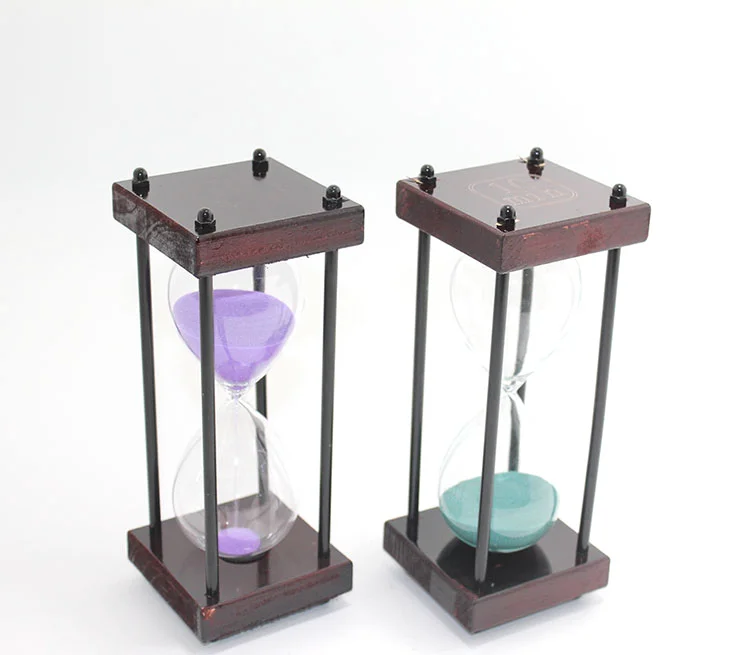 Ahşap Gövde 10 Dakika Kum Saati Model 3