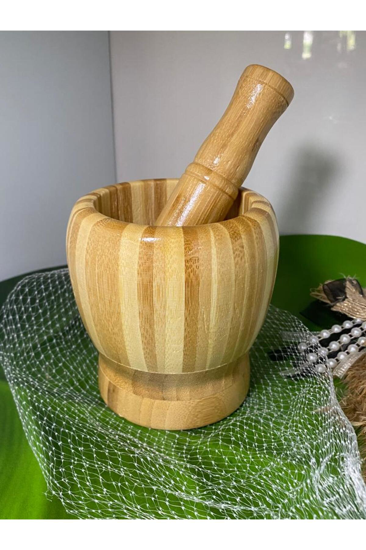 Elif Aksesuar Ahşap Havan